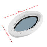 ABS 15" X 8" Oval Opening Boat Yatch Window Port  Porthole