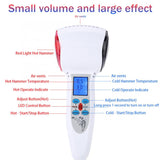 Face Care Device Hot Cold Hammer Cryotherapy Blue Photon Acne Treatment Lifting Rejuvenation Facial Machine Skin Beauty Massager