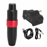 Microblading Tattoo Machine Kit Professional 1500mAh DC Cordless Tattoo Power Supply Rotary Tattoo Pen Machine Kits for Novice