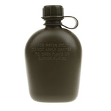3 piece Army Military Camping Sport Water Bottle Canteen with Cup, Cover 34o