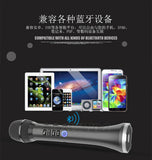 L-698DSP 20W Bluetooth Wireless Microphone Handheld Karaoke Mic USB Mini Home KTV For Music Professiona Speaker