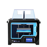 2022 3D printer Dual Extruder 3D printer X -pro 4.3 Inch Touch Screen wifi/lan connection 200*150*150mm print facesheild