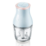 220V 600ML Mini Electric Meat Grinder Multifunction Complementary Food Machine 2 Gear Control Food Mixer