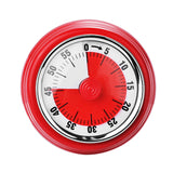 Kitchen Mechanical Timer Baking Reminder Timer Student Time Manager Stainless Steel With Magnet no need battery