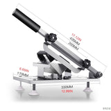Food Cutter Slicing Machine Stainless Steel Spring Automatic Meat Delivery Non-slip Handle Easily Cut Frozen Meat