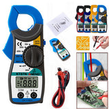 1PCS LCD Digital Clamp Multimeter AC/DC Current Ammeter Voltage Resistance Capacitance Volt Amp Ohm Meter With Tester Probe