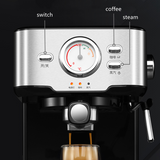 20bar Coffee Maker Espresso Maker for Home Semi-Automatic Pump Type Cappuccino Milk Bubble Maker Italian Coffee Machine