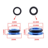MUQZI Hollow Chain Wheel Right Crank Cap Compatible With Crankset Aluminum Alloy Cover BMX Road Bike Fitting Bike Parts