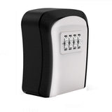 Alloy plastic Key Lock Box Wall Mounted Key Safe Box Weatherproof 4 Digit Combination Key Storage Lock Box