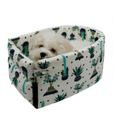 New Pet Dog Carrier Car Seat Cover Pad Carry House for Small Dogs Cat Puppy Bag Basket Pet Bed for Cars Travel Detachable
