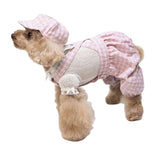 Summer Dog Clothes Jumpsuit Pants Hats Puppy Chihuahua Yorkshire Clothing Small Dog Costume Overalls Pomeranian Poodle Apparel