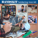 Electric soldering iron kit 220V 110V 60W 80W solder rework station hot pen repair tool high quality multi-purpose