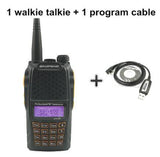 Baofeng UV-6R Orange Keyboard 7W Walkie Talkie UHF VHF Dual Band Walky Talky FM 128CH VOX Ham UV6R For Hunting Radio