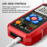 301C T-RMS Digital Intelligent Multimeter with Backlight LED Flashlight NCV Direct Current AC Voltage Current Resistance