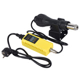 JCD Micro Rework hot air gun 220V 110V 750W Digital Display Soldering station heat gun welding Desoldering tools 8858 Hair dryer