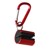 Fishing Rod Holder Clip Metal Housing Support Wearable Belt Clip Rod Holder Stand Up Pole Strong and Sturdy Fishing Accessories