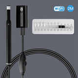 F170 Black 5.5mm ear cleaner otoscope wifi otoscopio medical wireless ear tunnel camera ear pick ear picker with black gift box