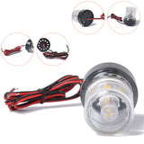 Marine Boat Yacht White Light Navigation Anchor Light Waterproof 33LED All Round Boat Light 4500K 12V 360°Around Light