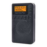 DAB/DAB+FM Digital Radio, 2.4-Inch Color LED Display, Support SD Card Insertion, With Bluetooth, MP3 Player