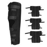Knee Immobilizer Strong Comfortable Support Practical Knee Splint Brace with Four Adjustable Straps Therapy Knee Brace