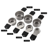Magnetic Measuring Cups And Spoons Set Including 7 Measuring Cup 7 Measuring Spoons With 1 Leveler For Dry And Liquid