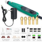 Cordless Rotary Tool Kit Multi-Functional Electric Grinder Mini Portable Rechargeable Cordless Electric Grinding Polishing Kit