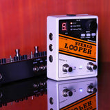 STEREO LOOPER Guitar Effect Pedal 10 Independent Loops Stereo Connections Allow Looping of 2 Separate Instruments Simultaneously