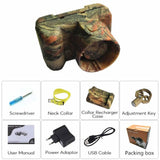Hunting Dog Beeper Collars Rechargeable Waterproof Dog Training Collar 8 built-in Beeper Sound Sports Training Hunting Collar