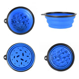 350/1000ml Large outdoor dog Silicone Folding Bowl Portable Water Bowl For Dogs Puppy Food Collapsible Pet Feeder Dish Bowl toy