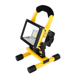 Waterproof 1000lm Rechargeable Flood Portable 220V Iron Outdoor Emergenency Light Garage Lamp Construction Site Spotlight
