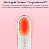 Electric Eye Massage Ion Rejuvenating Anti Wrinkles Removal Dark Circle Anti Aging EMS Heating Cool Eye Care Vibration Massager