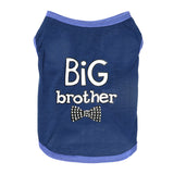 New Letters Printed Summer Dog T-shirt Cute Dog Clothes for French Bulldog Soft Breathable Pet Costume Dog Clothes for Chihuahua