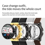 SK22 Smart Watch Men Bluetooth Call AI Voice Assistant Heart Rate Blood Pressure Monitoring Wireless Charging Fitness Sport