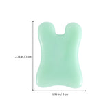 6pcs Tools Face Scraping Board Natural Jade Guasha Board