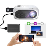 Mini Projector Support 1080P Full HD Native 480P LED Projector For Android Phone iPhone iPad Stick  cell phone projector