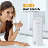Portable Electric Water Kettle Smart Cup Thermal Bottle Insulated Coffee Thermos for Water Boiler Heater Electric Pot 220V 110V