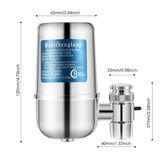 HOODAKANG Water Purifier Water Filter for Household Kitchen Health Hi-Tech Activated Carbon Tap Faucet