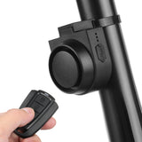 Wireless Bike Horn 115dB Loud Bicycle Anti-theft Horn IPX5 Bicycle Alarm Bell w 5 Sound Modes 3 Vibration Sensitivity Adjustment