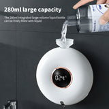 Automatic Foam Soap Dispenser Hand Washing Device 300ml Smart Sensor Induction Hand Free Wall Mount for Offices Home  Commercial