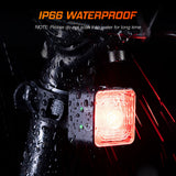 ENLEE Bicycle Front/Rear Light IP66 Waterproof Taillight Bike Night Light Cycling Safety Lamp for MTB Bikes Light Bicycles
