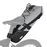 WEST BIKING Waterproof Bike Saddle Bag 10L Bicycle Seat Bag Road Mountain Bike Tail Bag Bicycle Bag Pannier bike accessories