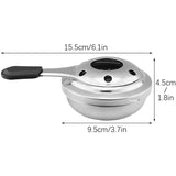 2 Pcs Portable Alcohol Stove Windproof Stainless Steel Camping Stove for Outdoor Camping Hiking Cooking Tea Coffee Stove