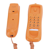 Mini Telephone Desktop Fixed Wired Home Landline Telephone Corded Desk Phone for Home Office Business Hotel mini phone