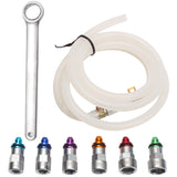 Brake Bleeder Wrenches and Drain Hose Kit Improve Repair Efficiency for Bleeding Brake and Hyd Raulic Clutch Systems