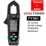 New Genaration Digital Clamp Meter 9999 Counts Professional Multimeter AC Voltage Current Auto Range True RMS Smart Tester