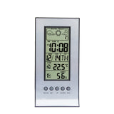 Indoor Weather Thermometer Station Daily Clock Snooze Forecast