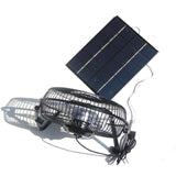 5.2 W 8 inch  Solar Panel Powered Ventilator Fan Portable Greenhouse Solar Exhaust Fan for Office Outdoor Dog Chicken House