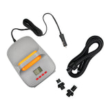 Multifunction  Pump 0~20PSI Inflation W/ 3 Nozzles Inflator LCD Display for