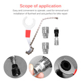 Multifunctional Bicycle Repair Tool Kits Bottom Bracket Wrench Cassette Freewheel Bottom Bracket Bike Chain Freewheel Remover
