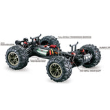 Xinlehong Q903 RC Car 1:16 2.4G 4WD 52km/h High Speed Brushless RC Car Dessert Off Road Car RC Vehicle Models Toys for Children